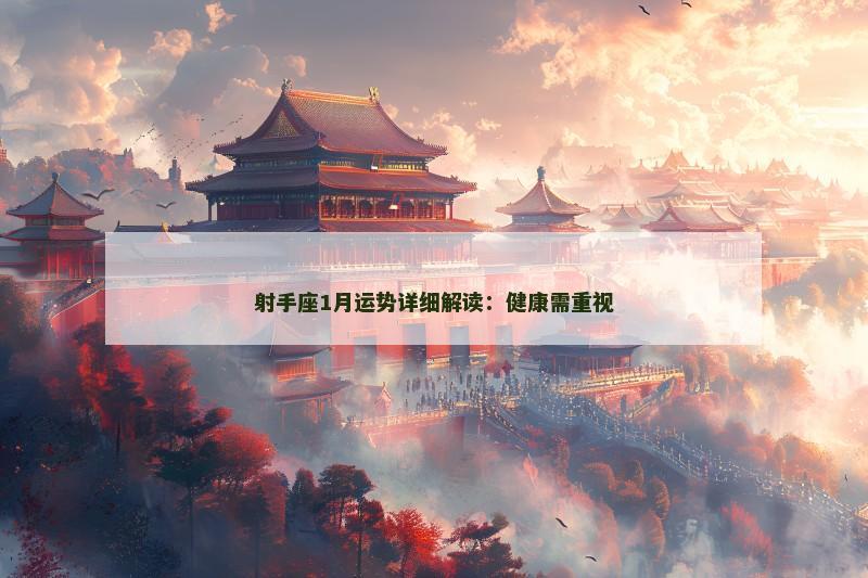 射手座1月运势详细解读:健康需重视