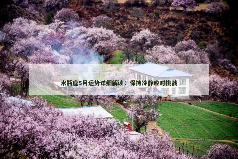 水瓶座5月运势详细解读:保持冷静应对挑战