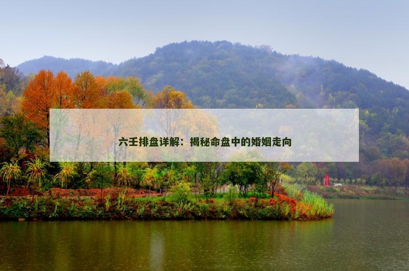 六壬排盘详解:揭秘命盘中的婚姻走向