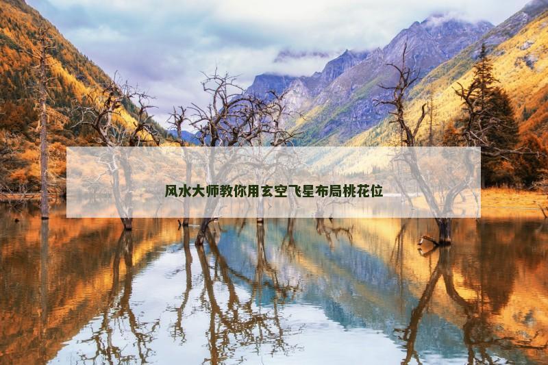 风水大师教你用玄空飞星布局桃花位