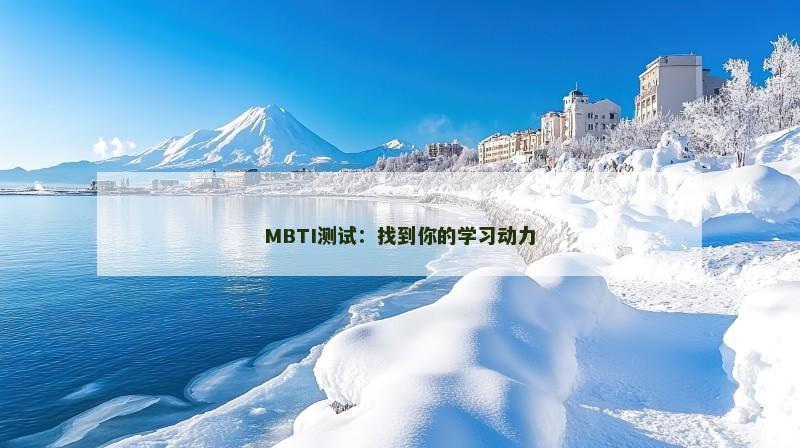MBTI测试：找到你的学习动力