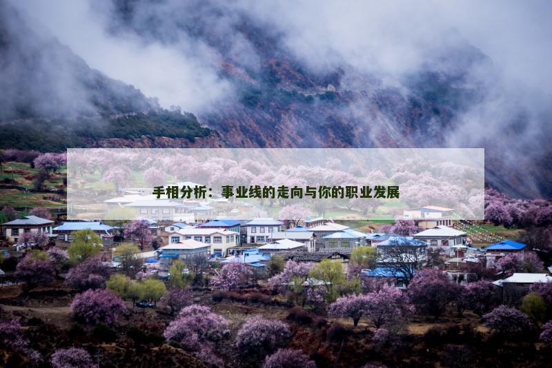 手相分析：事业线的走向与你的职业发展