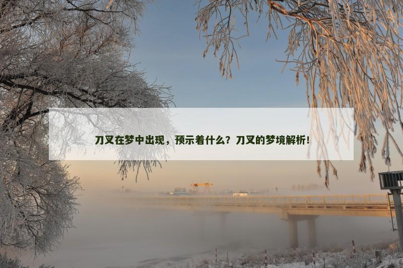 刀叉在梦中出现，预示着什么？刀叉的梦境解析！