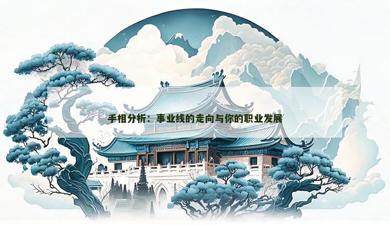 手相分析：事业线的走向与你的职业发展